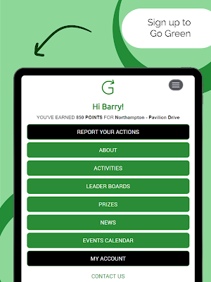 Go Green: Green Rewards Screenshot 3