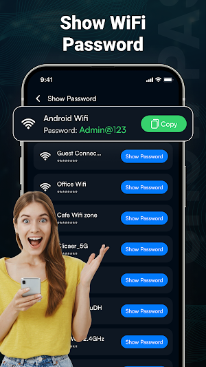 WiFi Password Show : Wifi Key Screenshot 1