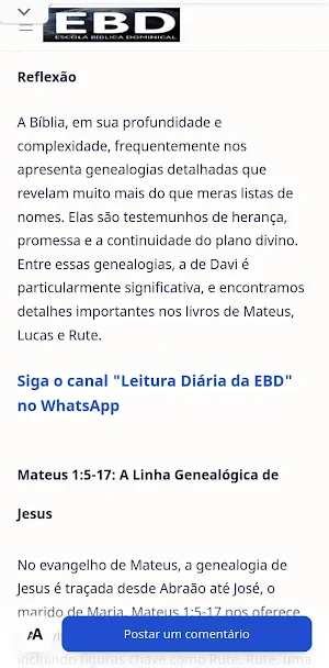DIARIO DA EBD Screenshot 3