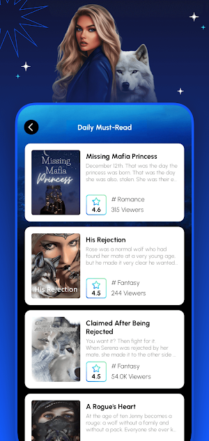 MiniFic-Easy reading Screenshot 2