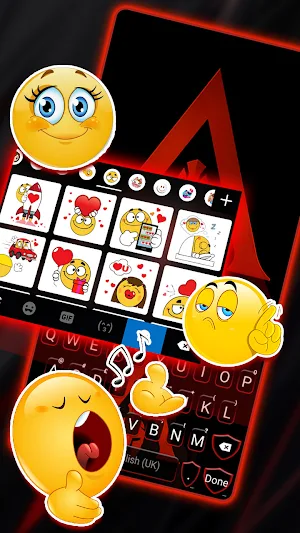 Bred Cool Warrior Keyboard Background Screenshot 3