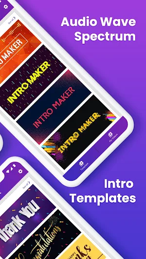 IntroBit : Animated Text & Intro Maker with Music Screenshot 2