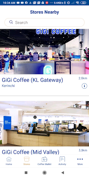 Gigi Coffee Screenshot 3