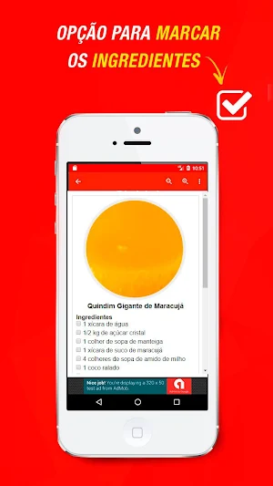 Receitas de Quindim Screenshot 1