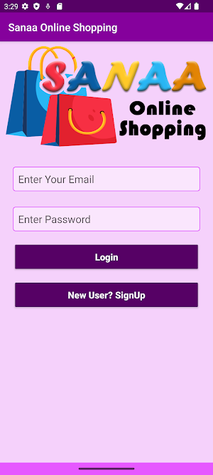 Sanaa Online Shopping Screenshot 0