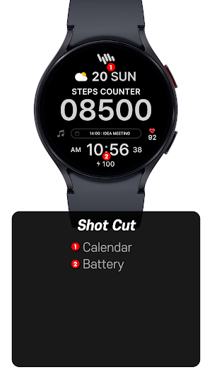 SamWatch Simple Run 3 Screenshot 2