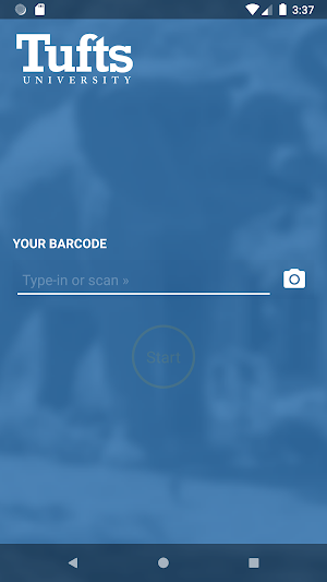 Tufts Library Mobile Checkout Screenshot 2