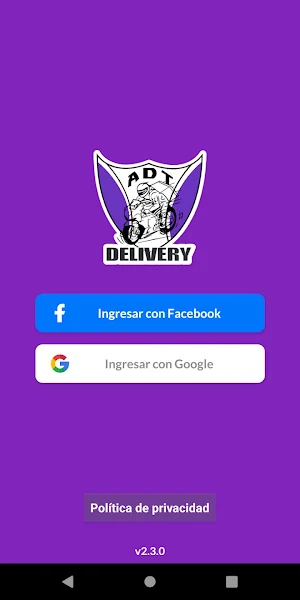 ADT delivery Screenshot 2