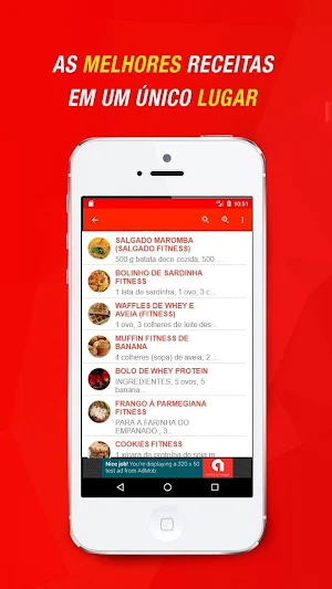 Melhores Receitas Fitness Screenshot 2