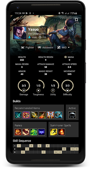 Probuilds for LoL & Wild Rift - LoLegacy Screenshot 0