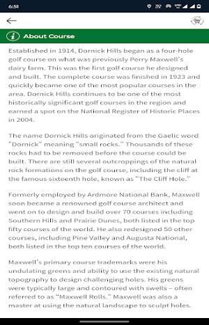 Dornick Hills Golf & CC Screenshot 3