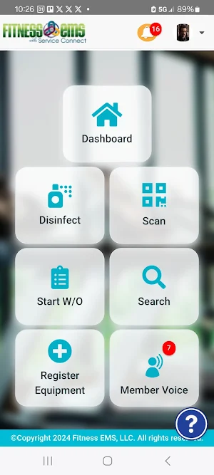 FitnessEMS Screenshot 1