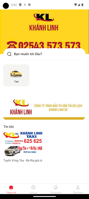 Khánh Linh Taxi Screenshot 0