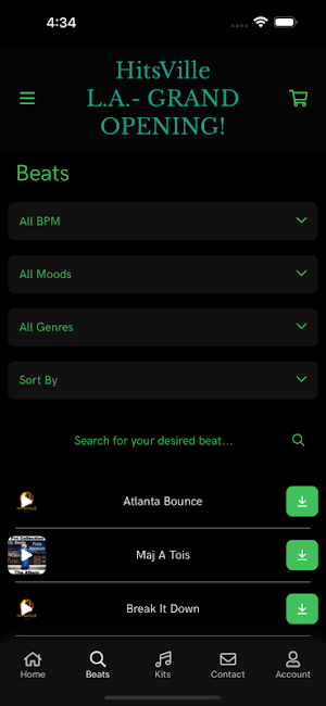 NuSOUND Screenshot 2
