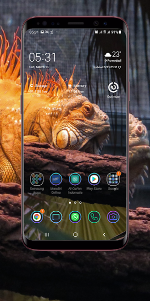 Lizard Wallpaper Screenshot 2