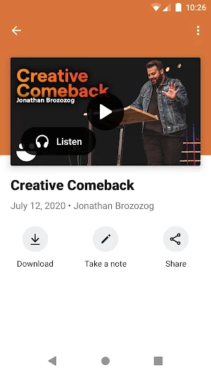 Creative Church Screenshot 2