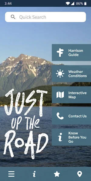 Tourism Harrison Hot Springs Screenshot 1