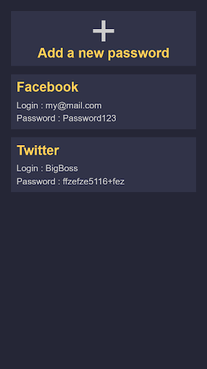 Remember Passwords Screenshot 2