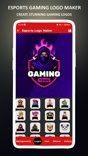 Esports Gaming Logo Maker Screenshot 3