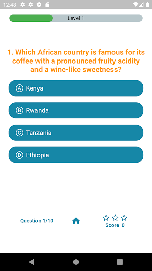 Barista Trivia Game Screenshot 2
