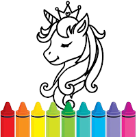 Unicorn Coloring Pages