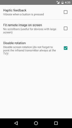 TV Remote Control for Samsung (IR - infrared) Screenshot 2
