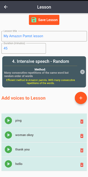 Parrot Speak Screenshot 2