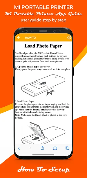 Mi Portable Printer App Guide Screenshot 2