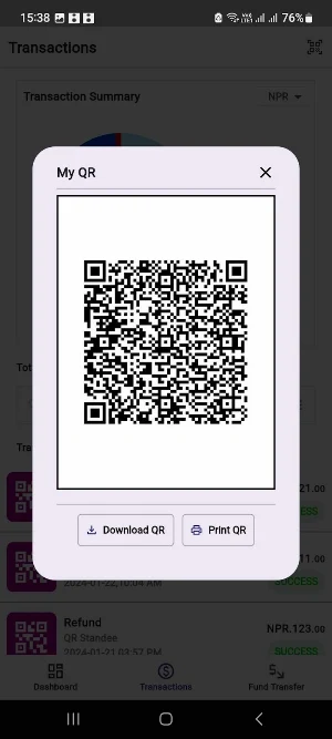 SmartQR Merchant Screenshot 2