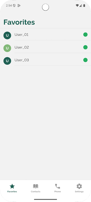 sip:phone Connect Screenshot 1
