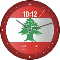 Lebanon Flag - Watch Face