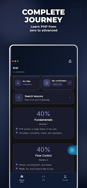 Learning PHP Screenshot 0
