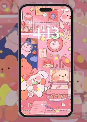 Cute Kawaii Wallpaper HD Screenshot 1