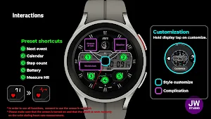 JW092 jwstudio watchface Screenshot 2