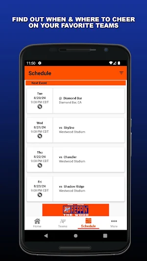 Westwood Athletics Screenshot 1