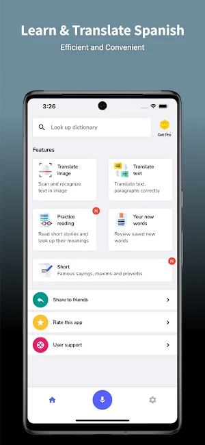 Learn & Translate Spanish + Screenshot 0