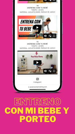 PowerWomenTraining Screenshot 3