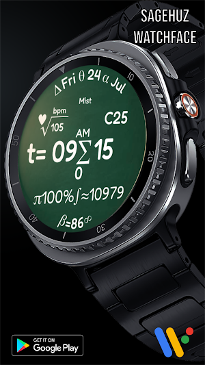 Math – Formula Watch Face Screenshot 0