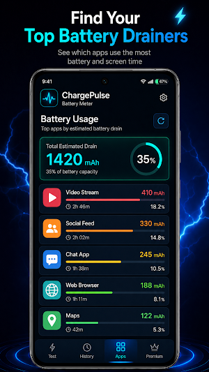 ChargePulse: Battery Meter Screenshot 2