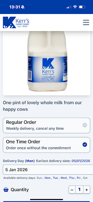 Kerr's Dairy Screenshot 2