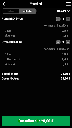 Pizza 66 Bitterfeld Screenshot 1