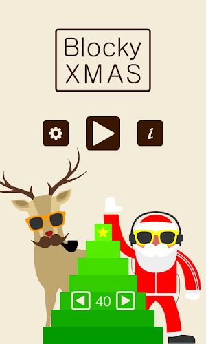 Blocky XMAS Screenshot 0