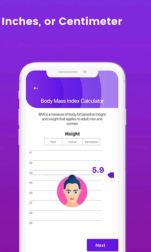 BMI Calculator: Body Fat Percentage Finder Screenshot 3