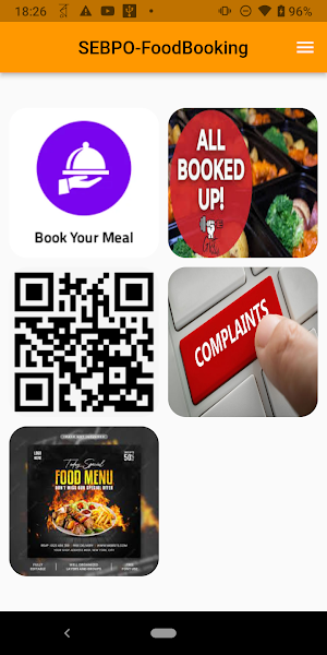 Employee FoodBooking Screenshot 2