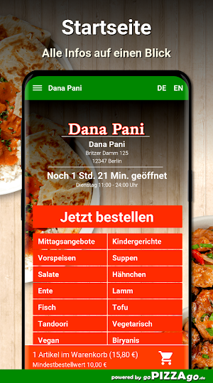 Dana Pani Berlin Screenshot 1