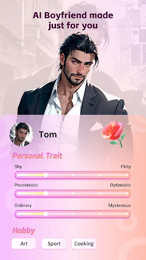 My iBoy: Virtual AI Boyfriend Screenshot 0