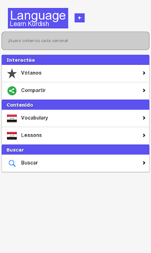Learn Kurdish Language Screenshot 0