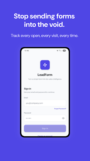 LeadForm: Form Link Tracker Screenshot 0