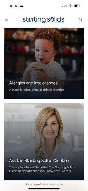 Starting Solids Screenshot 1