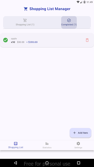 Shopping List Manager screenshot 5
